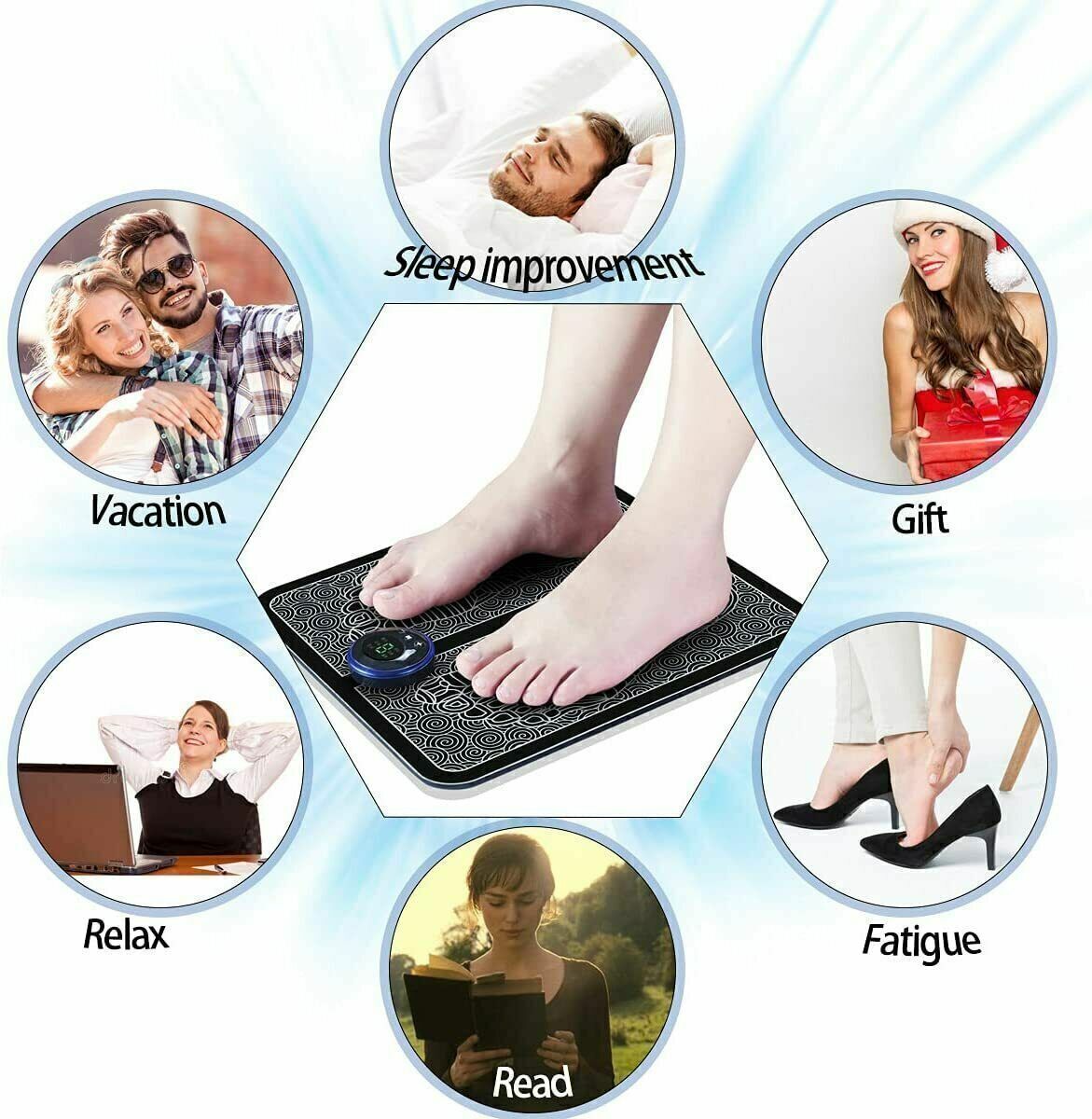 Relief Pain EMS Foot Massager Mat