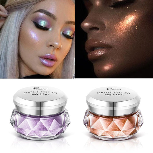 Glitter Liquid Highlighter Bronzer