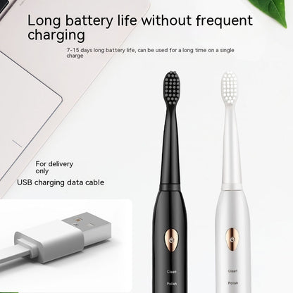 Ultrasonic Soft-Bristle Toothbrush