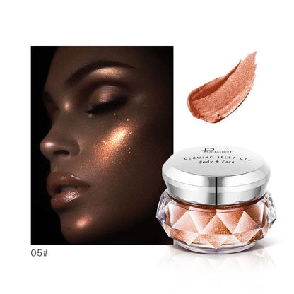 Glitter Liquid Highlighter Bronzer