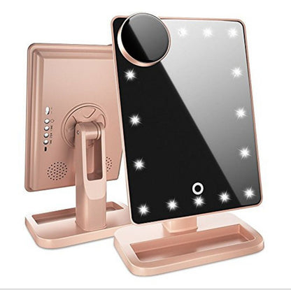 LED Touch Screen Makeup Mirror