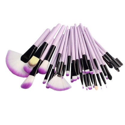 32Pcs Makeup Brushes Pouch Set