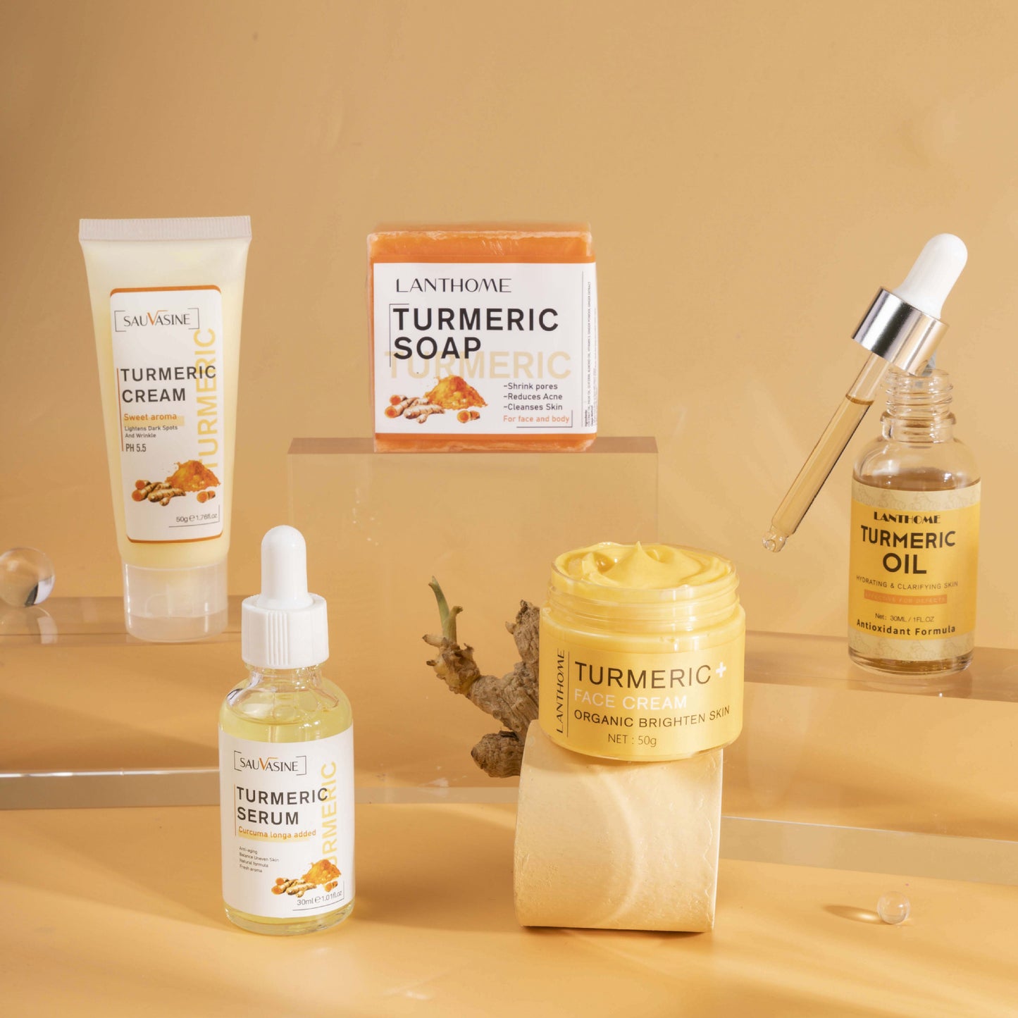 Turmeric Series 5-piece Moisturizing Care Set