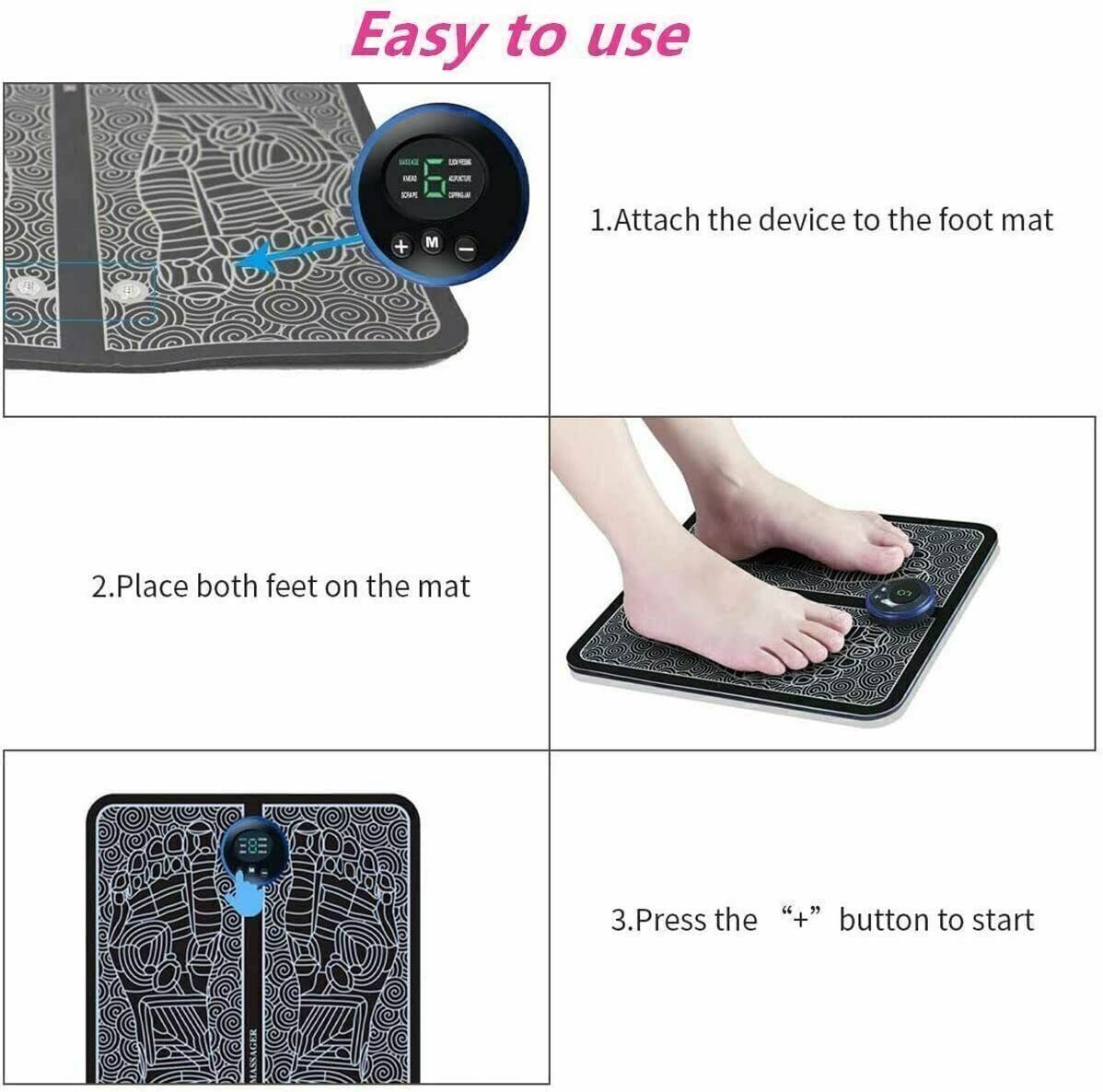 Relief Pain EMS Foot Massager Mat